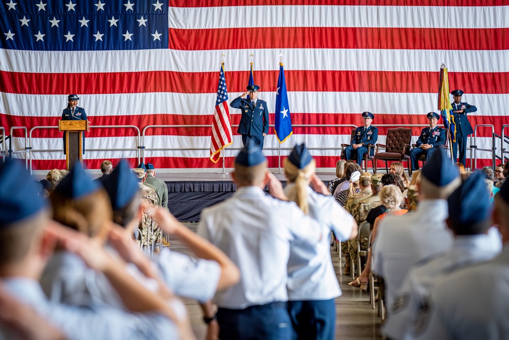 377 ABW Change of Command