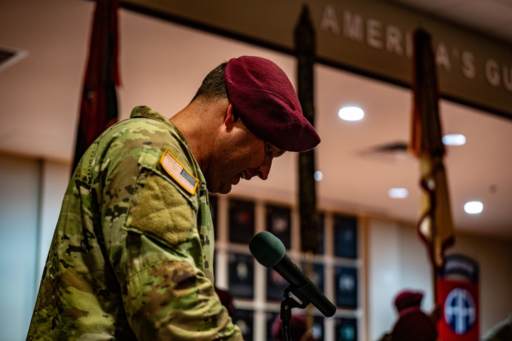 Change of Command 82nd Airborne Division Sustainment Brigade