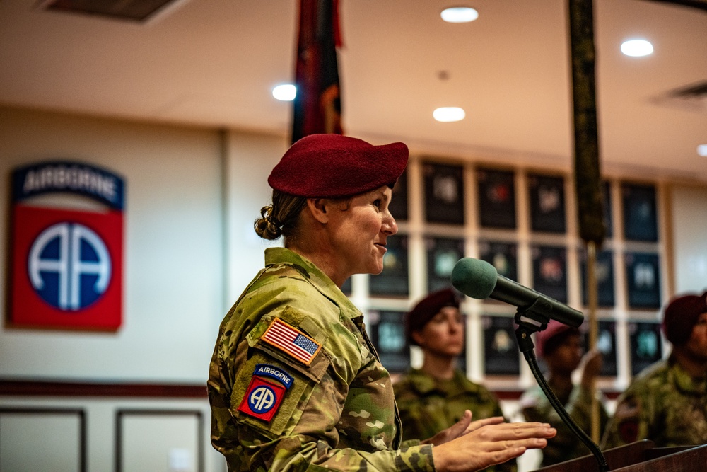 Change of Command 82nd Airborne Division Sustainment Brigade