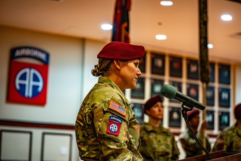 Change of Command 82nd Airborne Division Sustainment Brigade