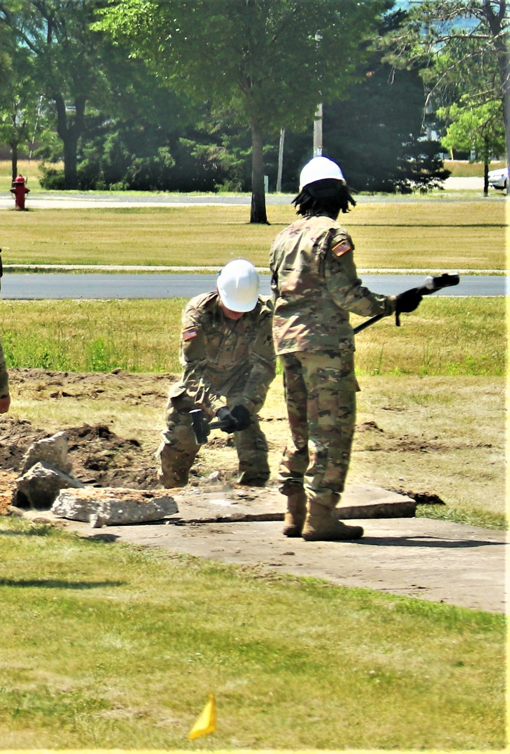 Army Reserve’s 389th Engineer Company supports troop projects at Fort McCoy