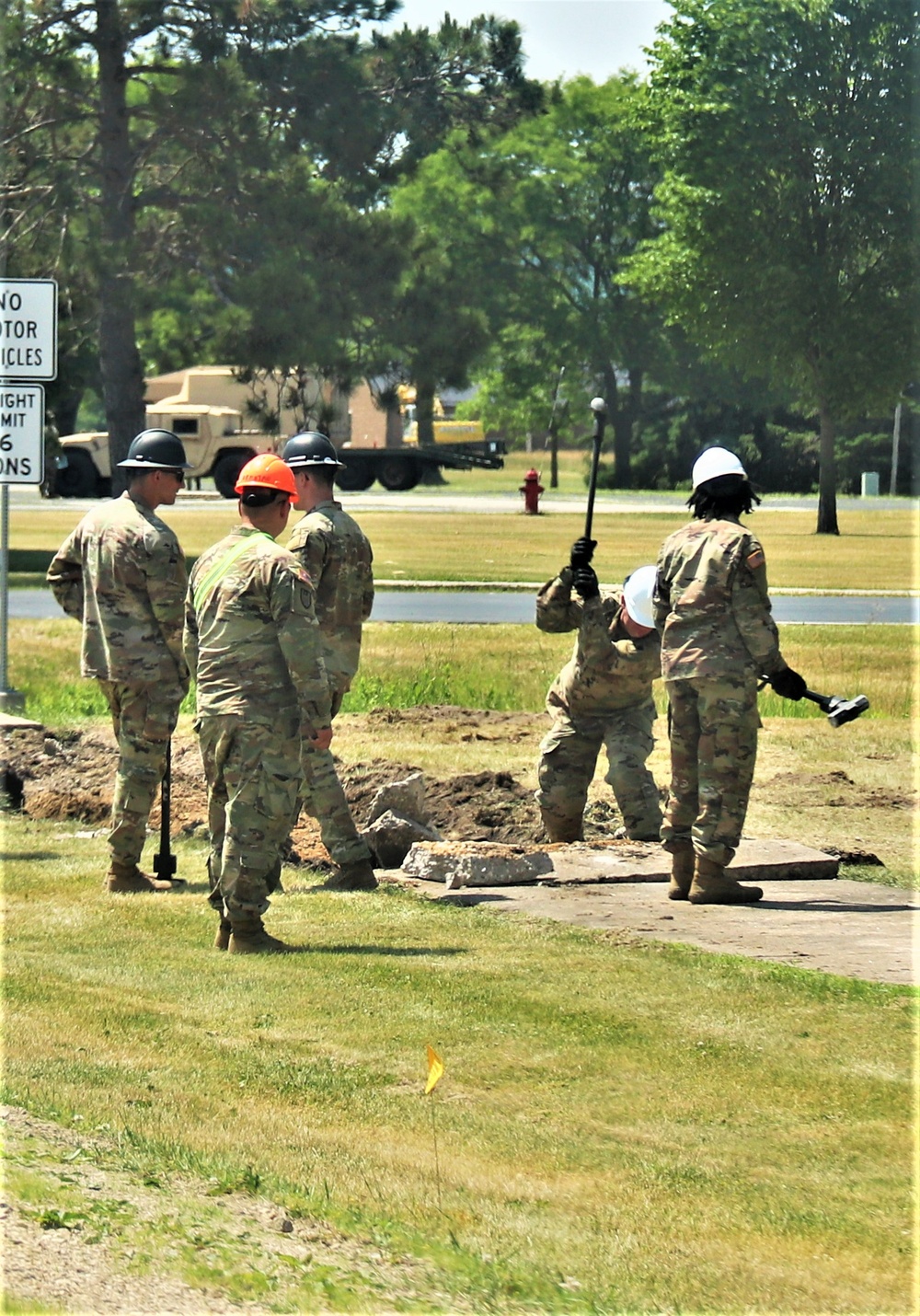 Army Reserve’s 389th Engineer Company supports troop projects at Fort McCoy