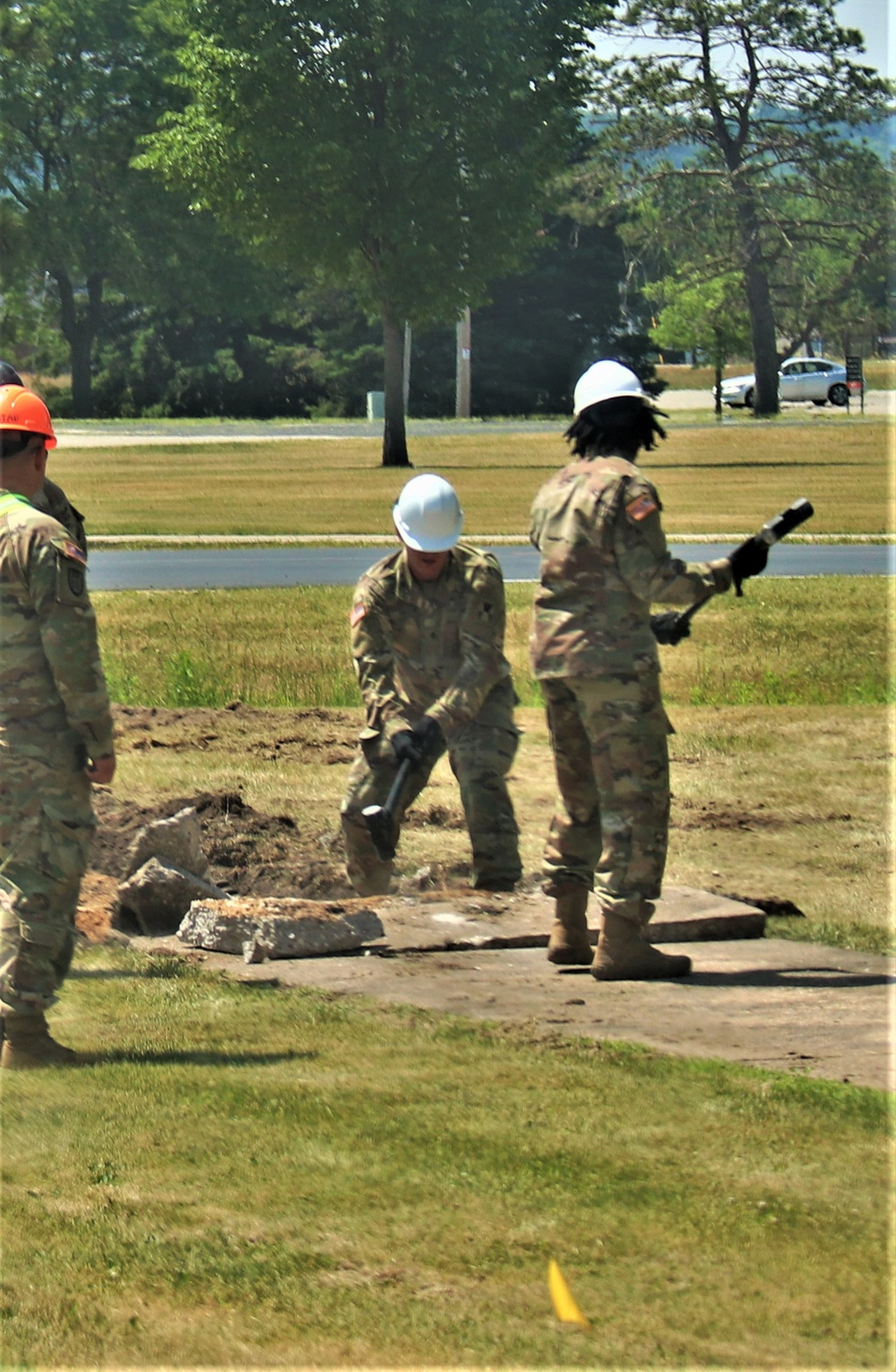 Army Reserve’s 389th Engineer Company supports troop projects at Fort McCoy