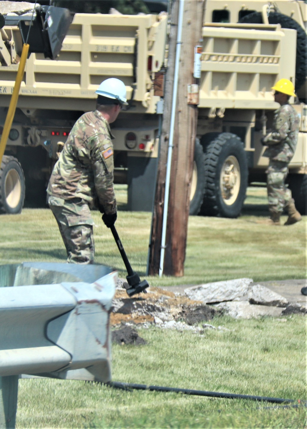 Army Reserve’s 389th Engineer Company supports troop projects at Fort McCoy