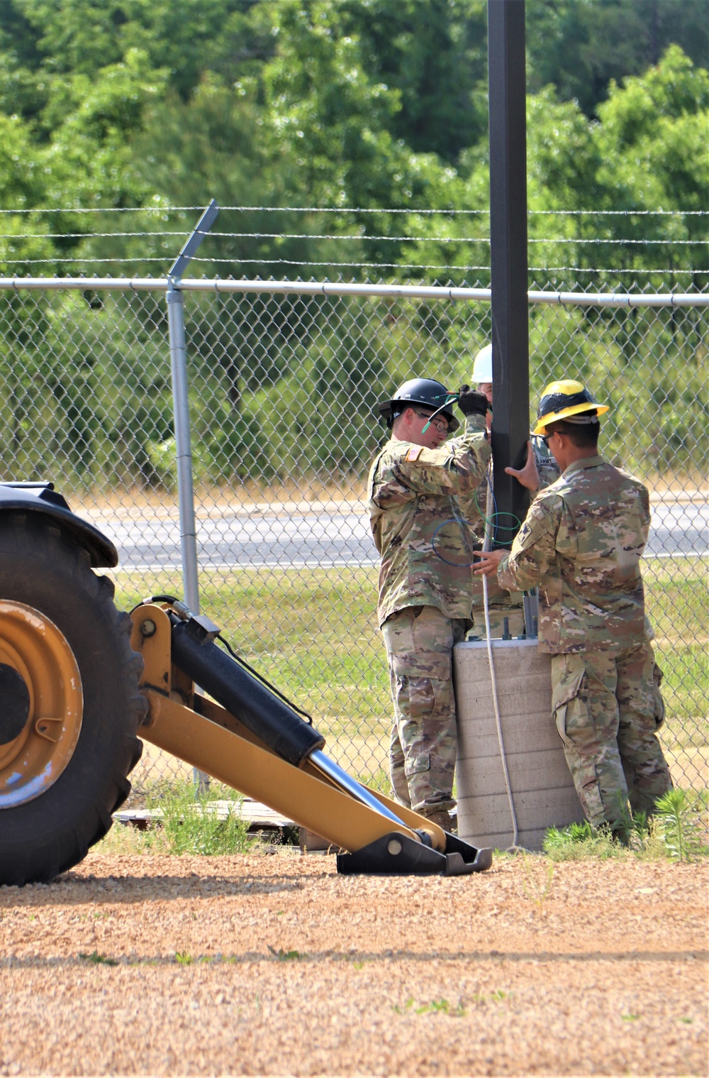 Army Reserve’s 389th Engineer Company supports troop projects at Fort McCoy