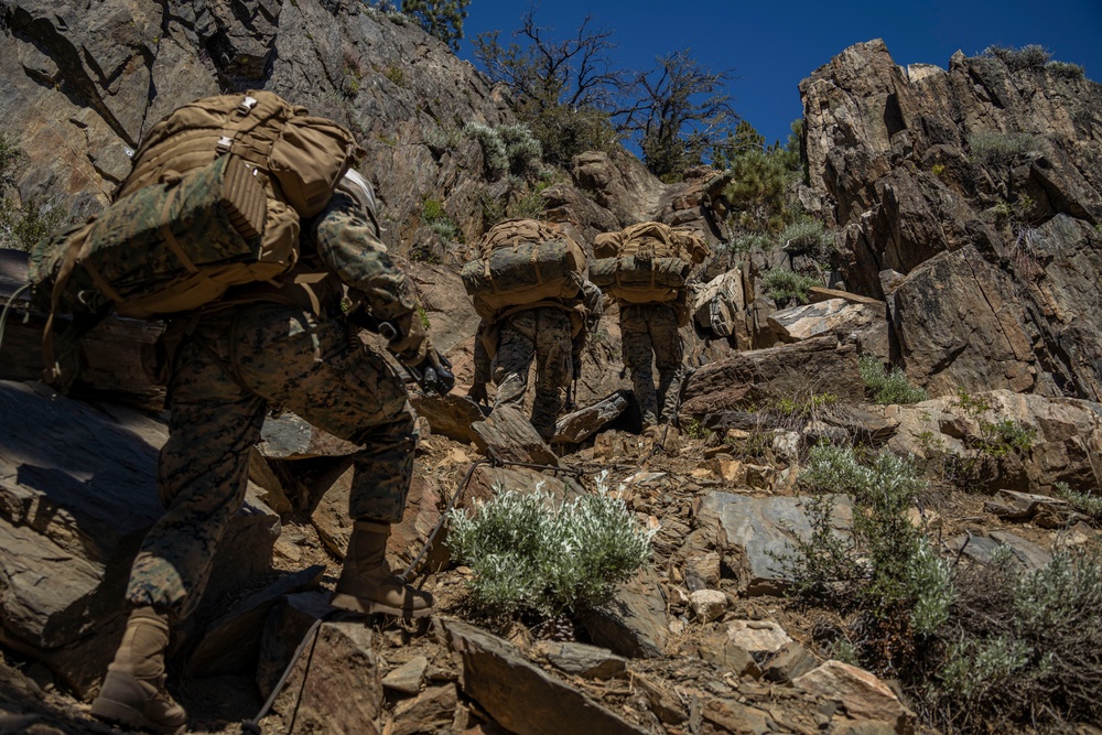 MTX 4-23: Marines with 2/23 begin the final training event of MTX at Mountain Warfare Training Center