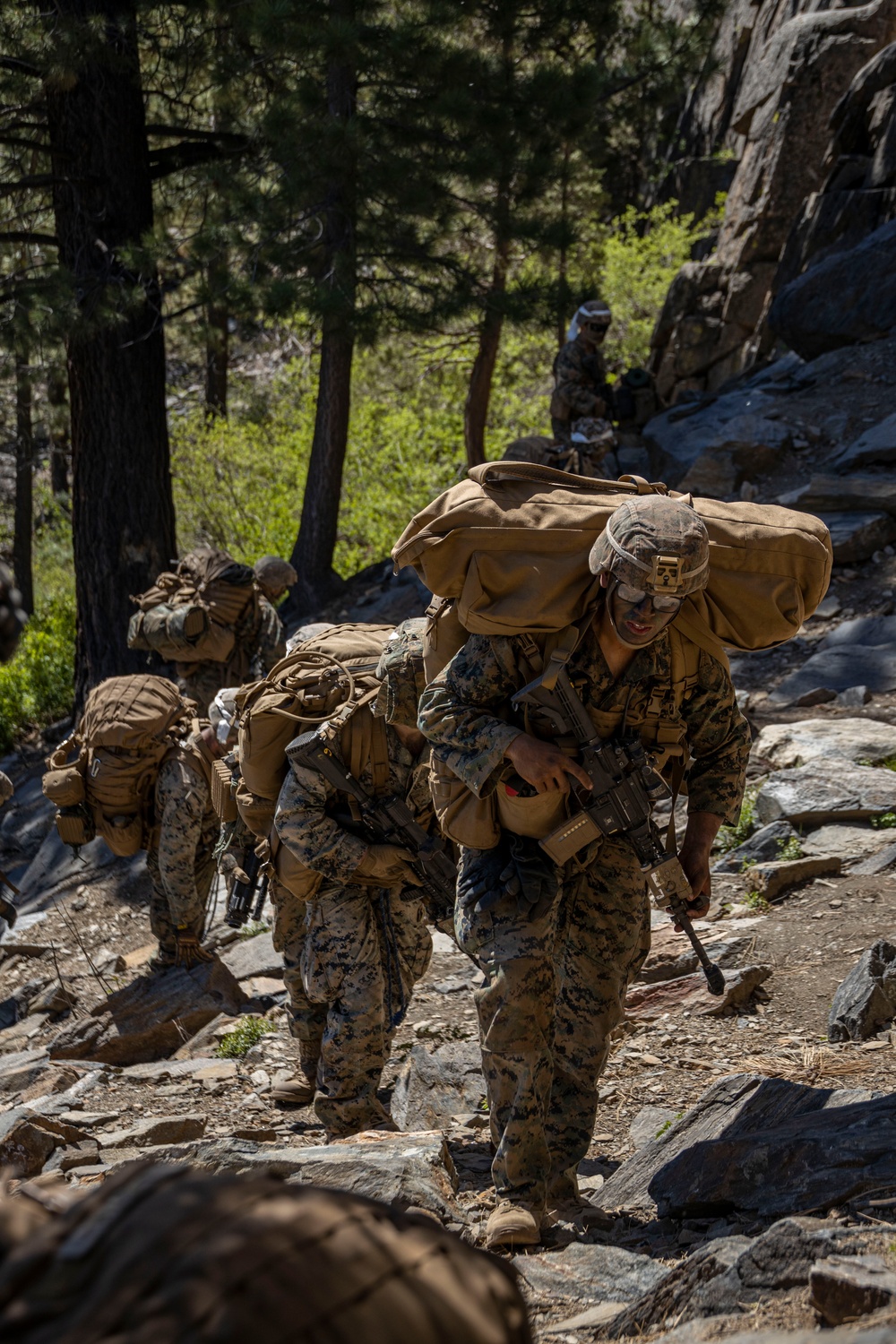 MTX 4-23: Marines with 2/23 begin the final training event of MTX at Mountain Warfare Training Center