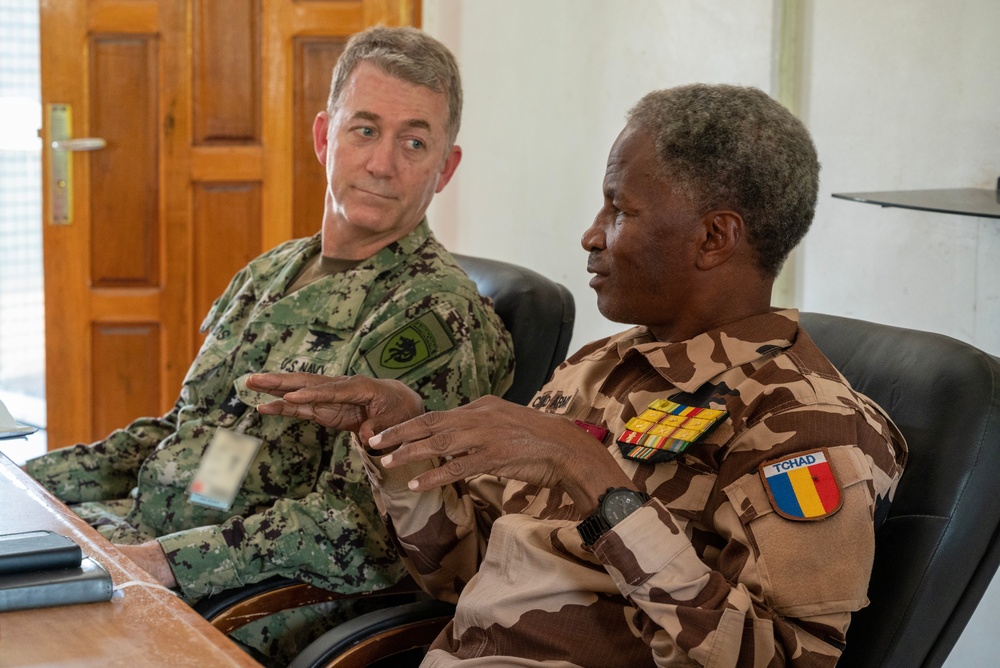 SOCAF commander visits Chad