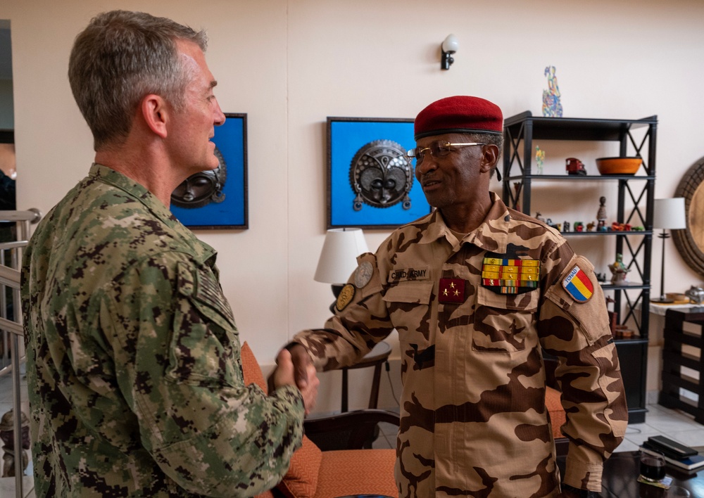 SOCAF commander visits Chad