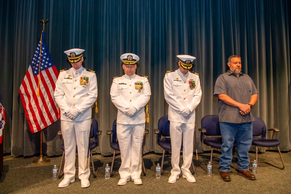 USS Nebraska Gold Crew Changes Command