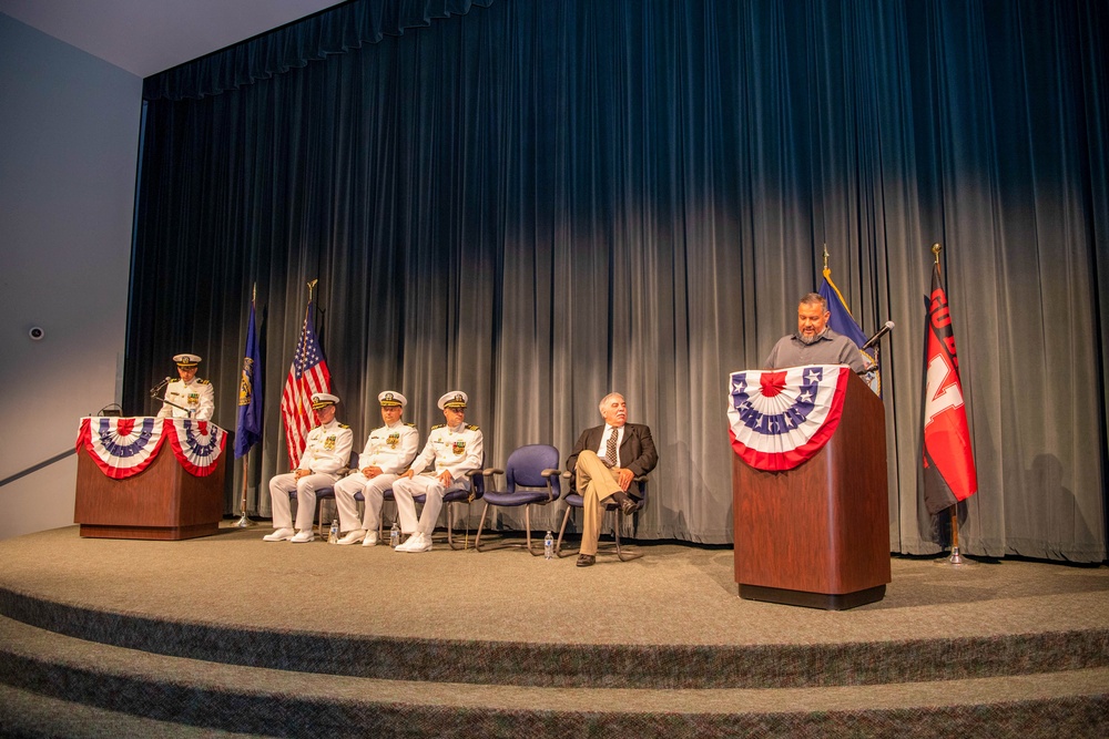 USS Nebraska Gold Crew Changes Command