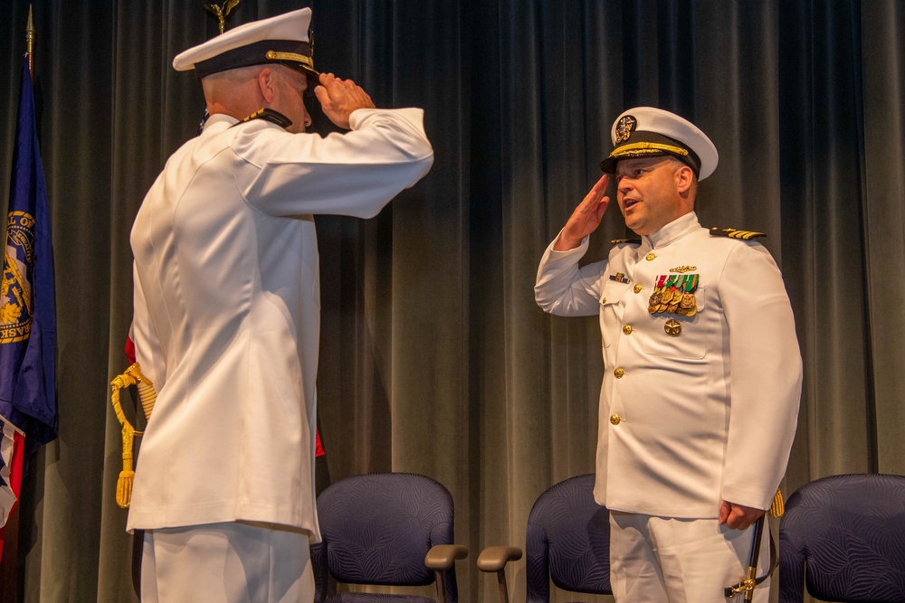 USS Nebraska Gold Crew Changes Command