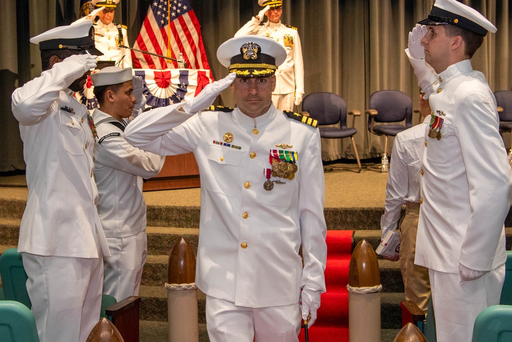 USS Nebraska Gold Crew Changes Command
