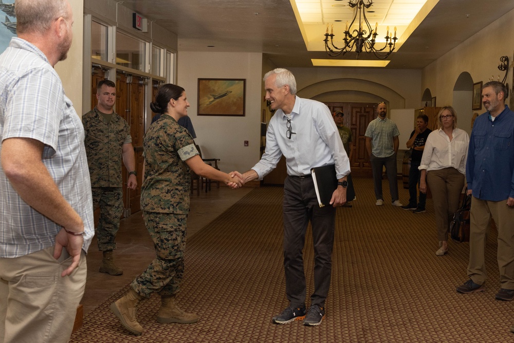 VA Secretary visits MCAS Yuma
