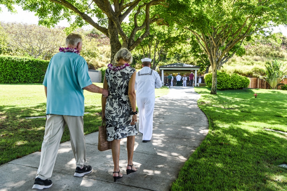 U.S. Navy Chief Machinist’s Mate Ralph Derrington interment ceremony