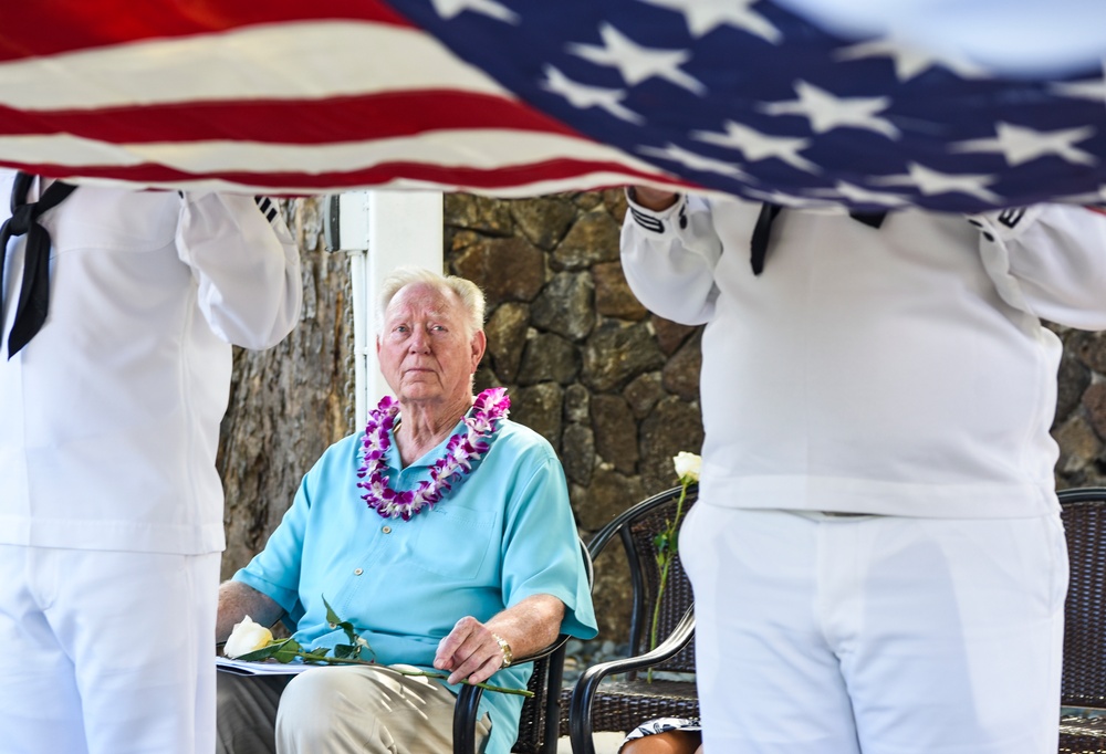 U.S. Navy Chief Machinist’s Mate Ralph Derrington interment ceremony