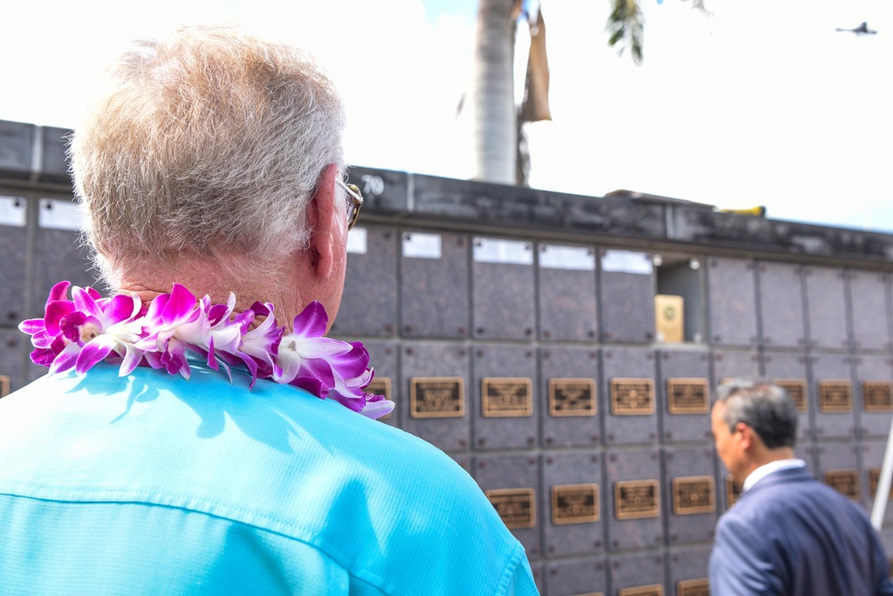 U.S. Navy Chief Machinist’s Mate Ralph Derrington interment ceremony