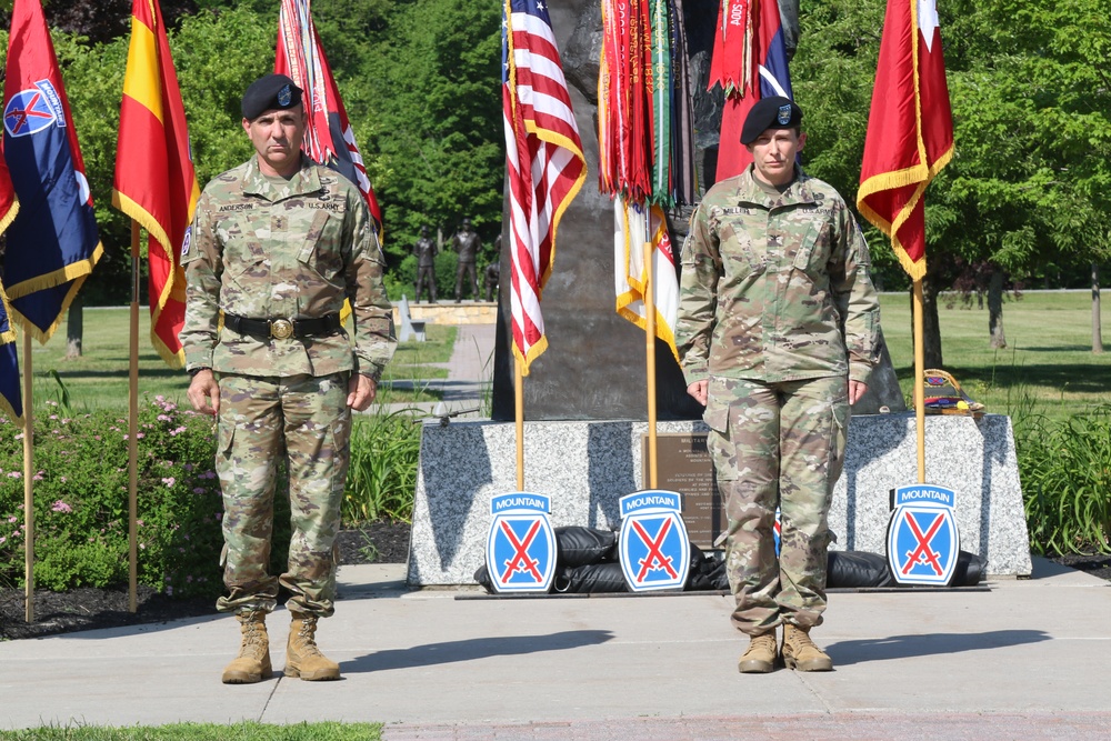 Col. Erin Miller Mountain Salute Ceremony