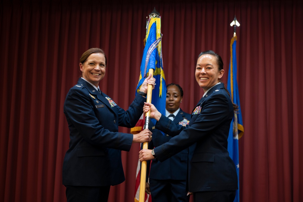 Lt. Col. Amanda Patton assumes command of the 377th FSS