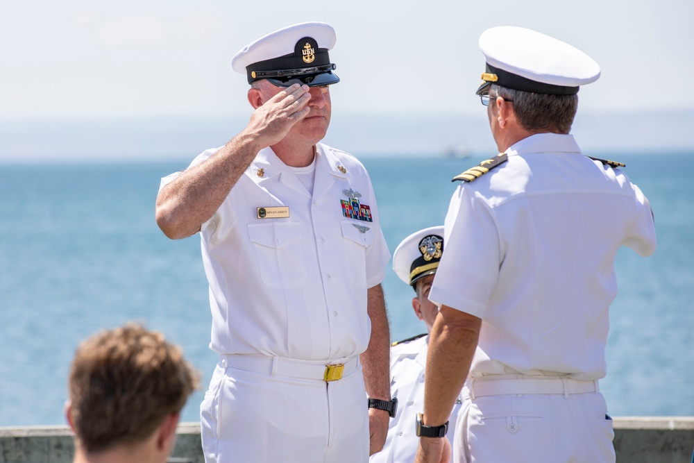 HTCS Abbot Retirement Ceremony