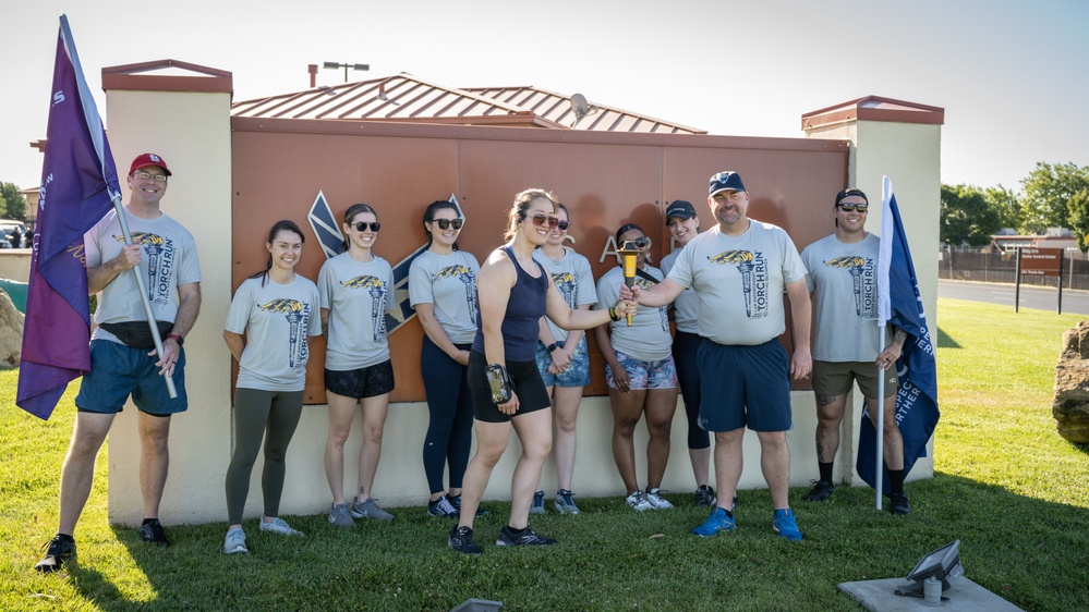 2023 Solano County Torch Run at Travis AFB