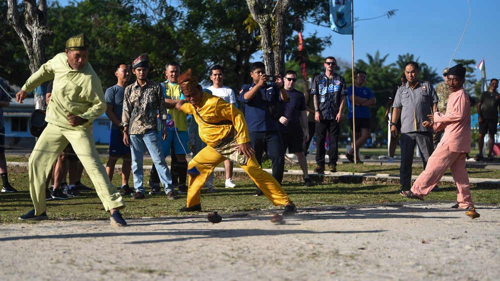 US, Indonesian Air Force members participate in Sports Day at Cope West 23