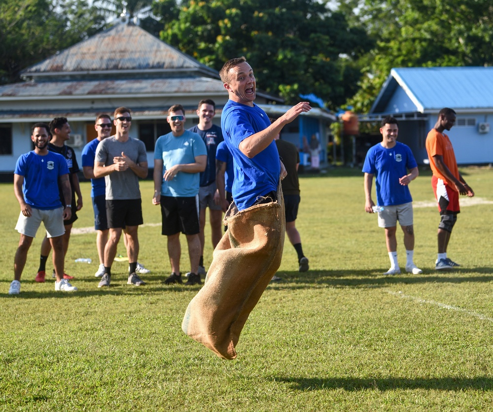 US, Indonesian Air Force members participate in Sports Day at Cope West 23