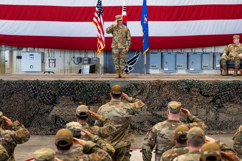 8th Maintenance Squadron receives new commander