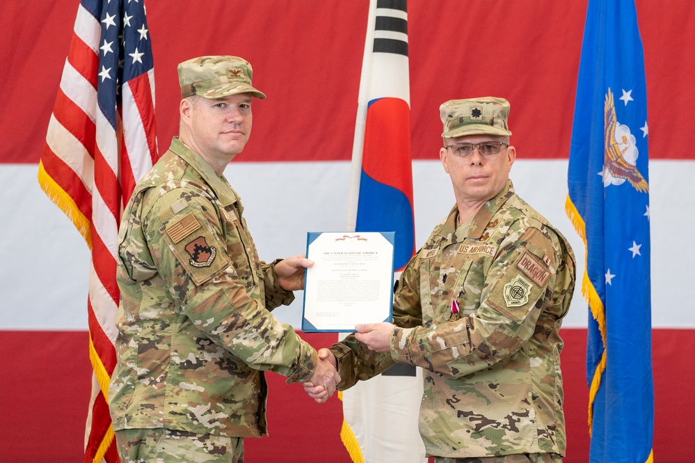 8th Maintenance Squadron receives new commander