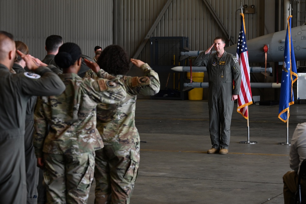 80th Fighter Squadron Change of Command