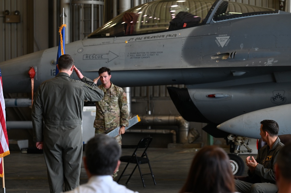 80th Fighter Squadron Change of Command