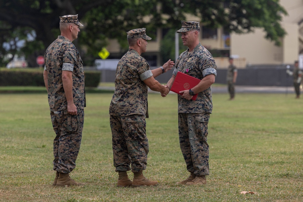 3rd Radio Battalion Change of Command