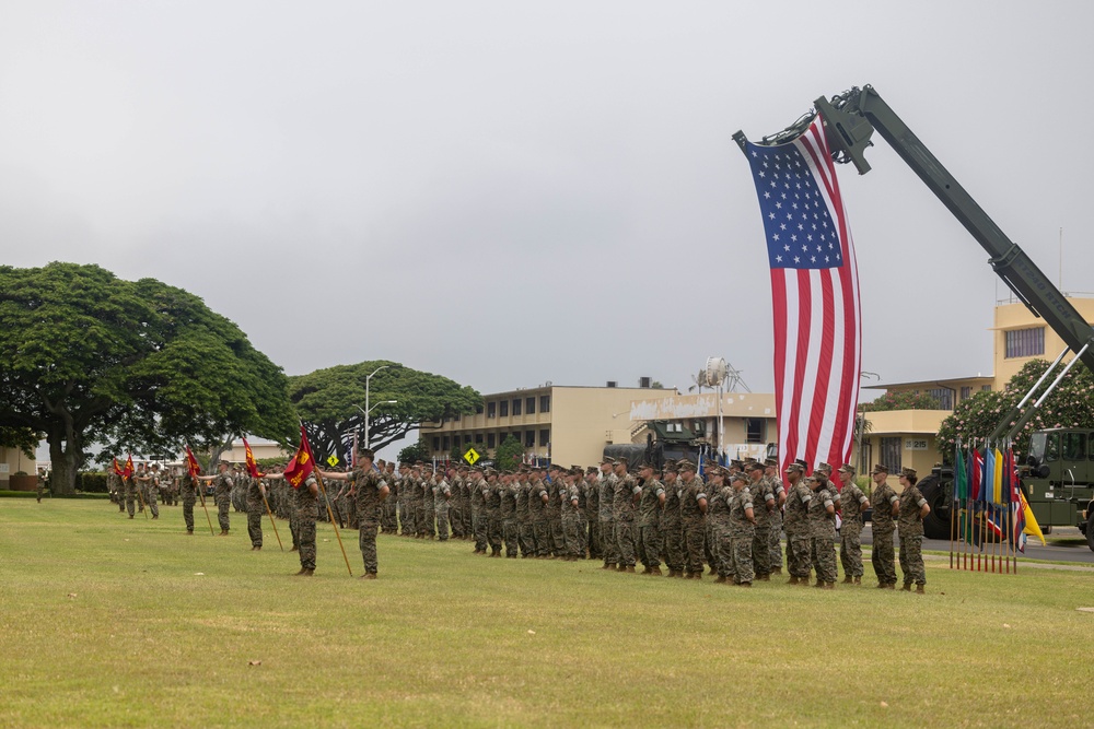 3rd Radio Battalion Change of Command