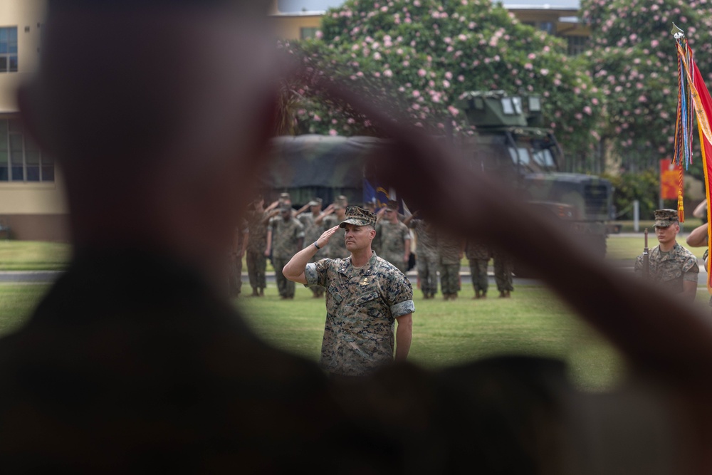 3rd Radio Battalion Change of Command