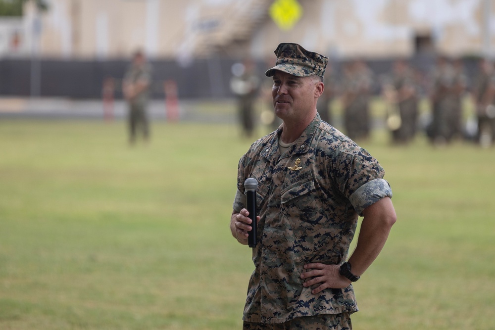 3rd Radio Battalion Change of Command