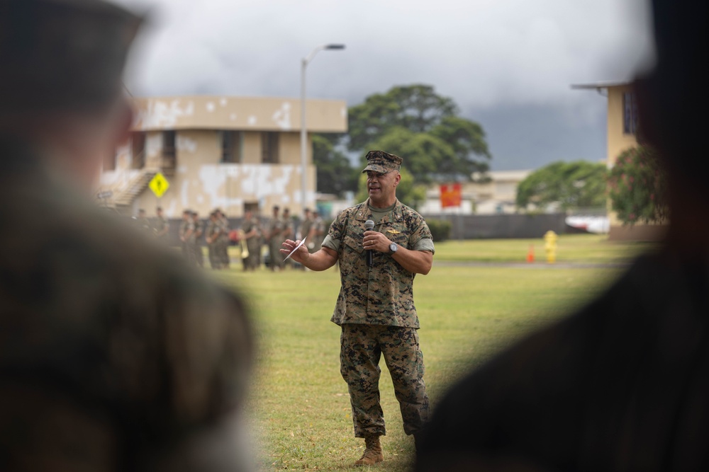 3rd Radio Battalion Change of Command