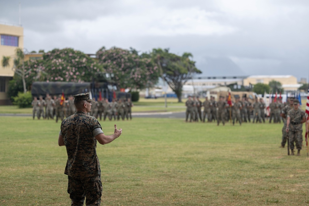 3rd Radio Battalion Change of Command