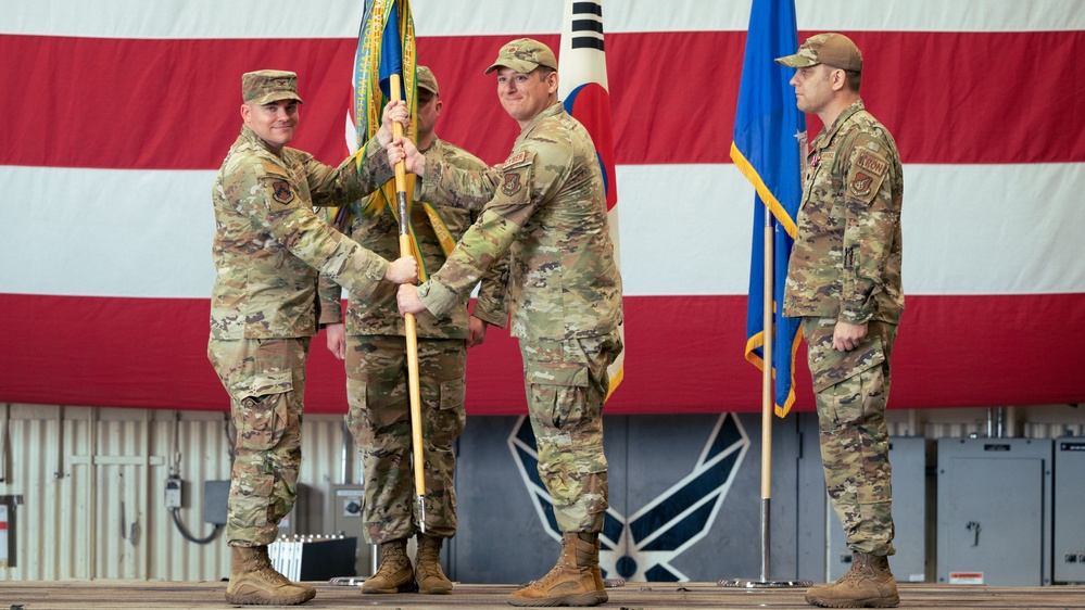 8th Communications Squadron Change of Command