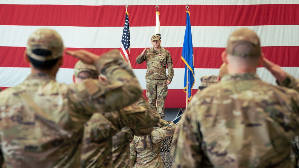 8th Communications Squadron Change of Command