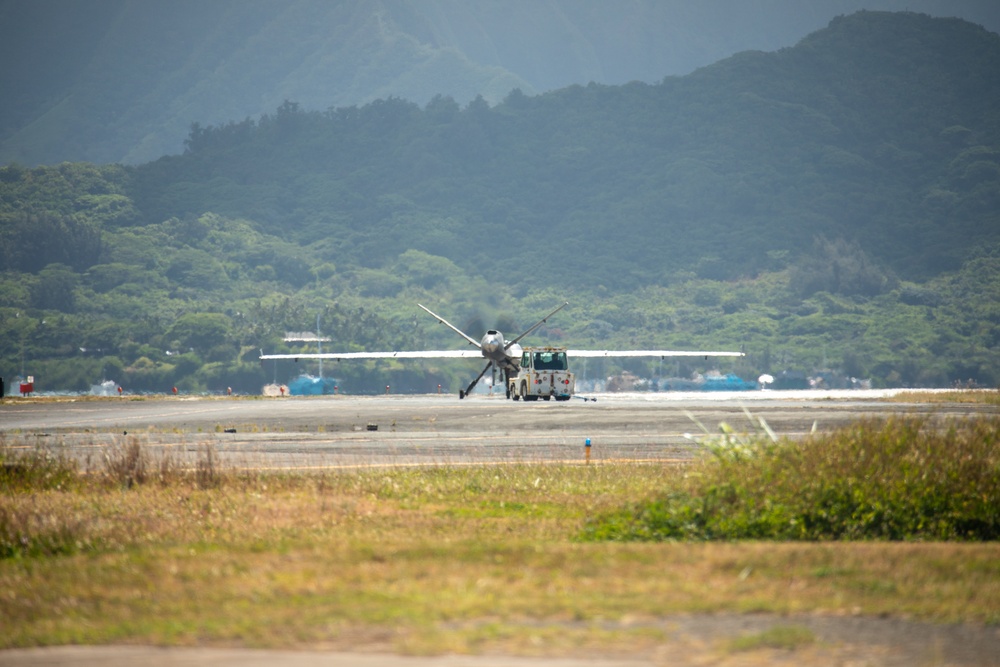 VMU-3 Taxis the MQ-9A