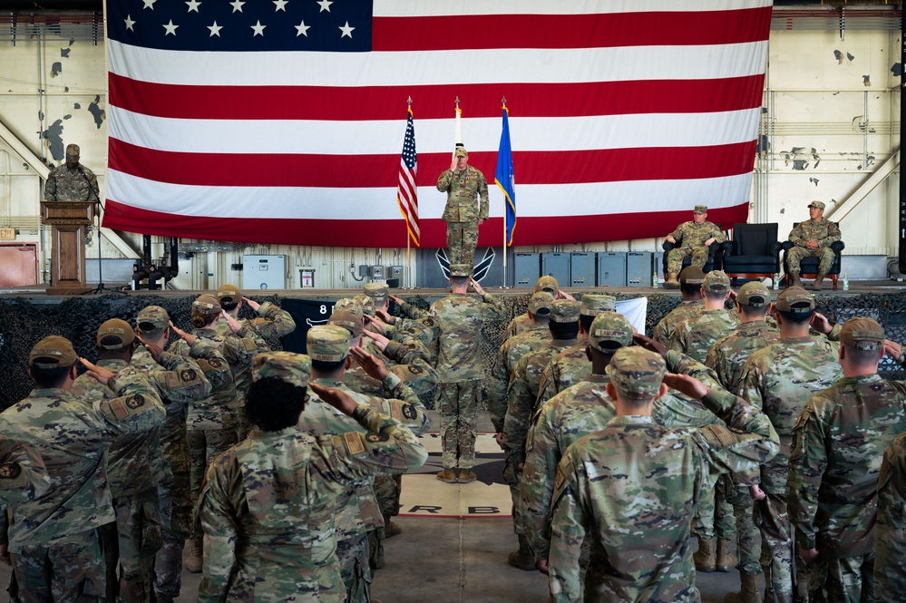 8th Logistics Readiness Squadron Change of Command