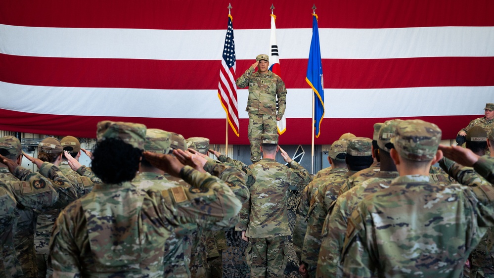 8th Logistics Readiness Squadron Change of Command