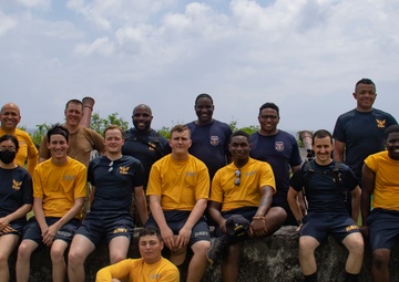 Sailors Participate in Historical Site Cleanup