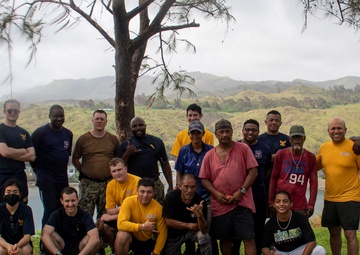 Sailors Participate in Historical Site Cleanup