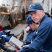 USCGC Eagle's crew trains underway