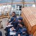 Coast Guard Academy Cadets study seamanship