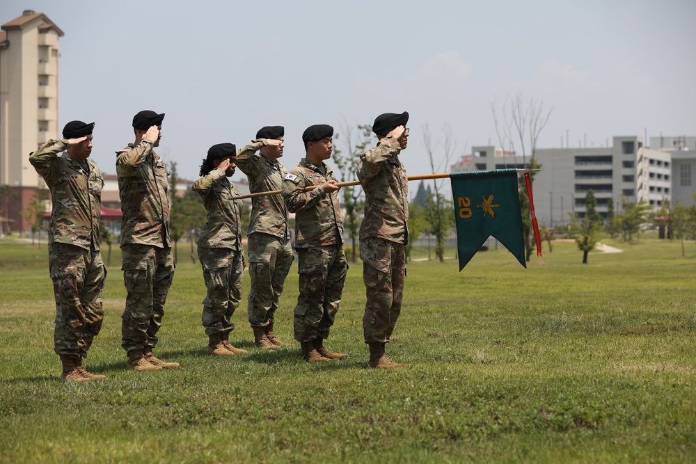 20th Public Affairs Detachment Change of Command