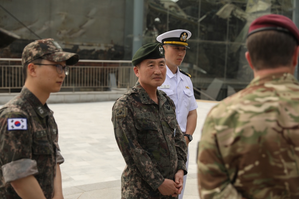 UNC Deputy Commander visits Cheonan