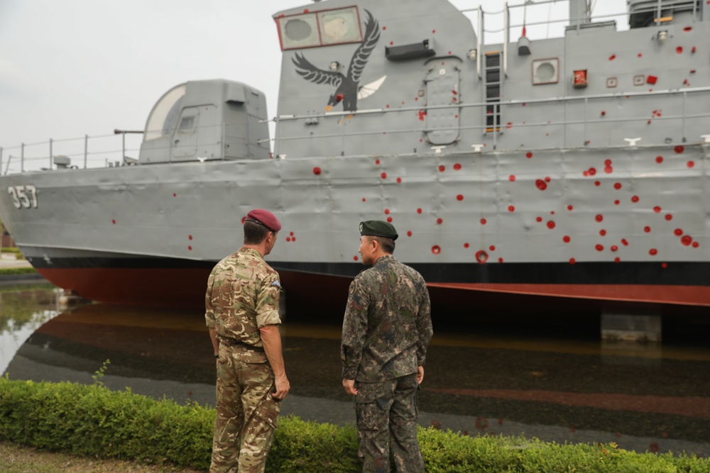 UNC Deputy Commander visits Cheonan