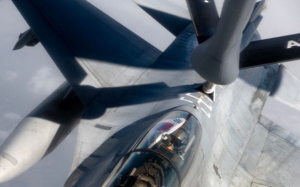 Wolfpack, ROKAF refuels for Red Flag